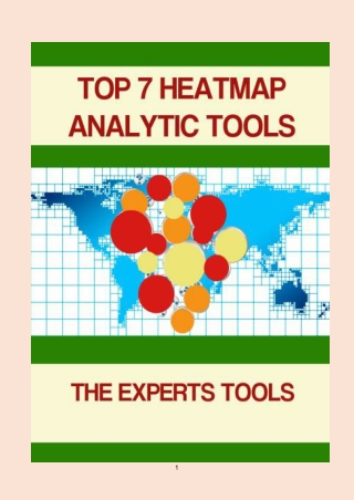 Top 7 Heatmap Analytic Tools