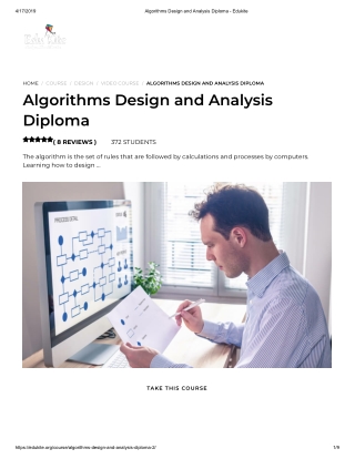 Algorithms Design and Analysis Diploma - Edukite