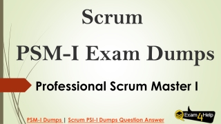 Updated Axis PSM-I Exam Questions Material | 100% Pass Guarantee