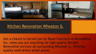 Kitchen Renovation Wheaton IL