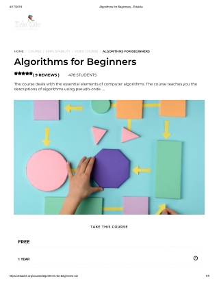 Algorithms for Beginners - Edukite