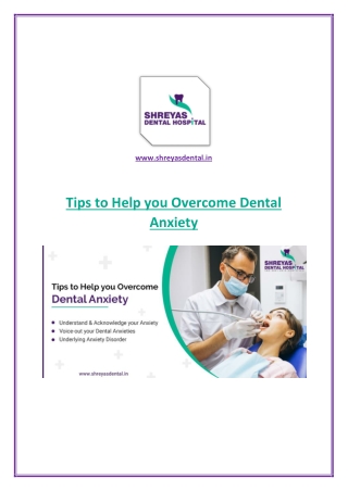 Tips To Overcome Dental Anxiety Effectively