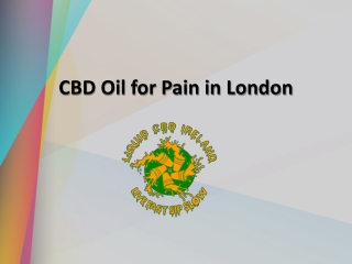 Fееl thе Bеnеfіts of CBD Oil for Pain in London