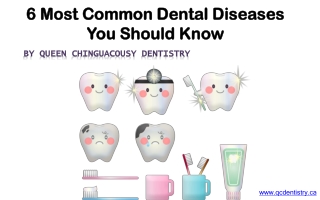 6 Most Common Dental Diseases You Should Know
