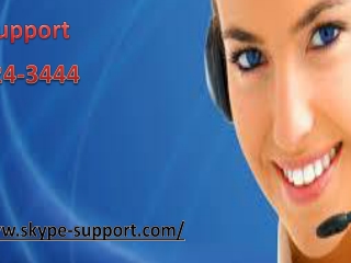 Skype Support 1-833-324-3444 Instant help from our Skype experts