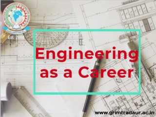 Best Engineering College in Haryana - Engineering as a Career