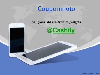 How to use Cashify Coupons?