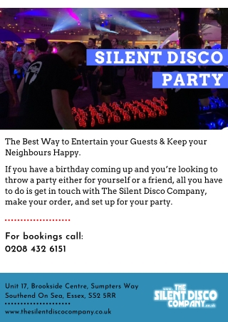 Silent Disco Party
