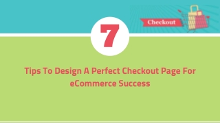 Tips To Design A Perfect Checkout Page For eCommerce Success