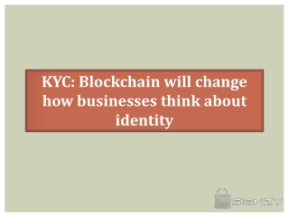 Bank digital KYC service