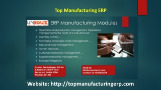 Best ERP Software for Small Business