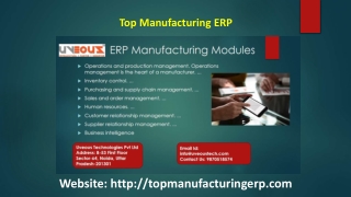 Best ERP Software for Small Business