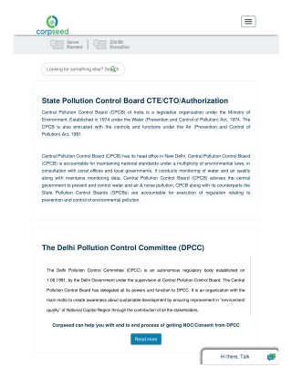 State Pollution Board CTE CTO