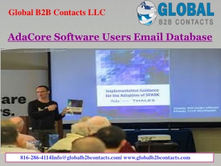 AdaCore Software Users Email Database