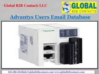 Advantys Users Email Database