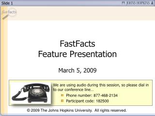 FastFacts Feature Presentation