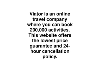 Pocket-Friendly Bookings with Viator Coupon