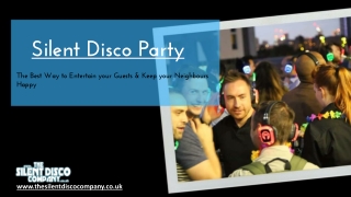 Silent Disco Party