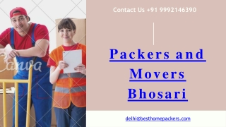 Packers and Movers Bhosari