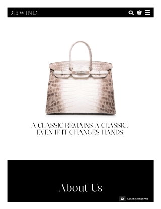 About Rewind Vintage | Buy Used Luxury Bags Online | Top Vintage Shop