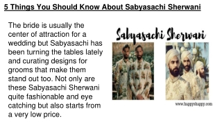 Sabyasachi Sherwani
