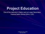 Project Education