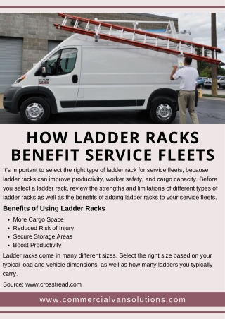 HOW LADDER RACKS BENEFIT SERVICE FLEETS