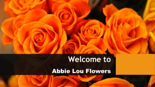 Experienced Florist in Crumlin