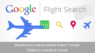 Hunting for a cheap airline ticket ? Google Flights is your best Friend - Panda CashBack