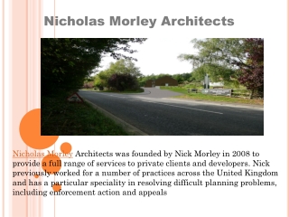 Nicholas Morley Architects