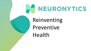 Health checking apps -www.neuronytics.io