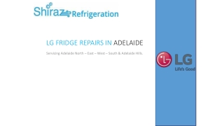 LG Fridge Repairs in Adelaide
