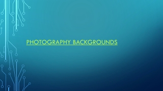 Photography Backgrounds