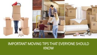 Things You Should Know Before Moving