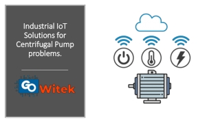 IIoT solutions for Centrifugal Pump problems