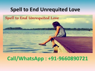 Spell to End Unrequited Love