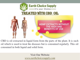 Treated With CBD Oil