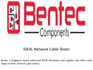 IDEAL Network Cable Tester