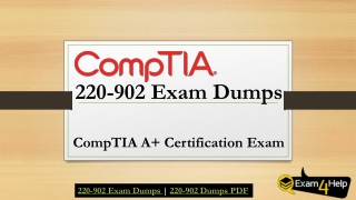 Download 220-902 Exam - 2019 Valid 220-902 Question Answers - Exam4Help