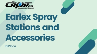 Earlex Spray Stations and Accessories of Plasti Dip Products