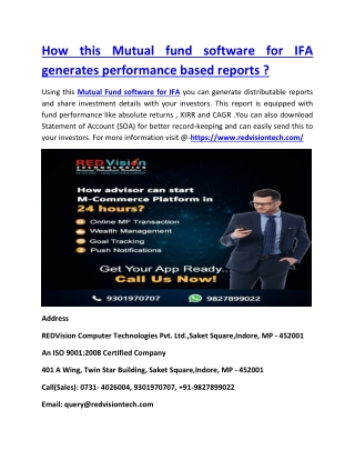 What kind of help does the model portfolio section of this mutual fund software provide ?