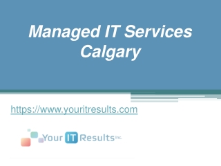 Check Out for Managed IT Services Calgary - www.youritresults.com