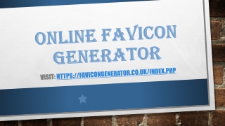 Online favicon generator