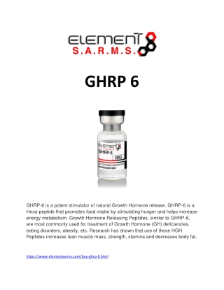 GHRP 6