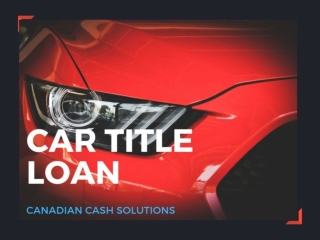 GET THE EASY LOANS ON ALMOST EVERY TITLE IN VANCOUVER