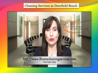 Cleaning Services in Deerfield Beach