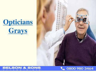 Opticians Grays