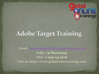 Adobe target training | Best Adobe Test and Target training – GOT