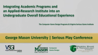 Scott M. Martin - Applied Research and Economic Development Innovation and Entrepreneurship in Higher Education-based Se