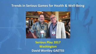 Trends in Serious Games for Health and Well-Being